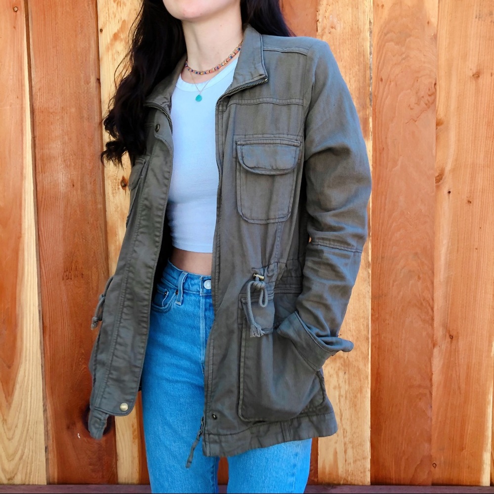 Lucky Brand Olive Green Jacket